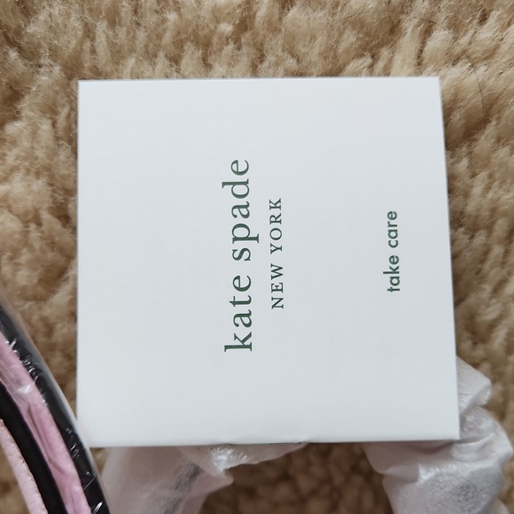 NWT Kate Spate Triple Gusset Pink Dawn Champagne Crossbody ๐พ ๐ - Picture 11 of 16